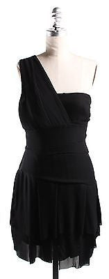 Reiss Dacey Black One Shoulder Dress Size 8 - Whispers Dress Agency - Womens Dresses - 2