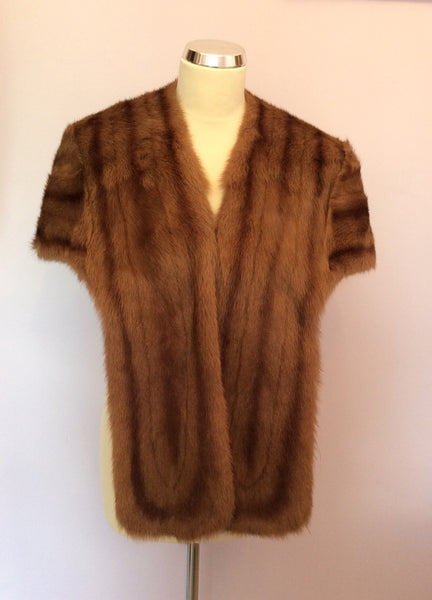 Vintage Mr JJ Fenwick Brown Fox Fur Stole - Whispers Dress Agency - Sold - 1