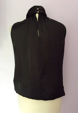 Brand New Zara Black Sleeveless Top Size S - Whispers Dress Agency - Sold - 2
