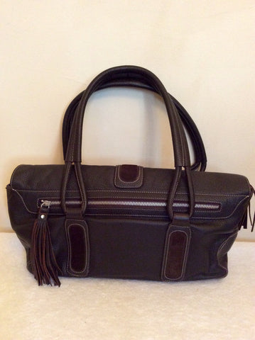Brand New Billy Bag London Dark Brown Leather Shoulder Bag - Whispers Dress Agency - Shoulder Bags - 7