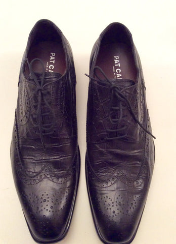 Smart Pat Calvin Italian Leather Lace Up Shoes Size 7/41 - Whispers Dress Agency - Mens Formal Shoes - 2