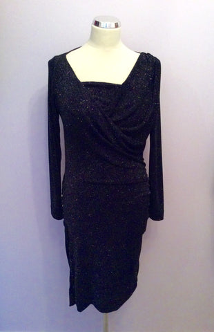 Vivienne Westwood Black & Silver Sparkle Dress Size S - Whispers Dress Agency - Sold - 2