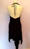 LIPSY BLACK JEWEL TRIM COCKTAIL DRESS SIZE M/L - Whispers Dress Agency - Womens Dresses - 3