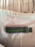 BRAND NEW MINT VELVET GREY SUEDE FRINGED BOX JACKET SIZE 14 - Whispers Dress Agency - Sold - 4