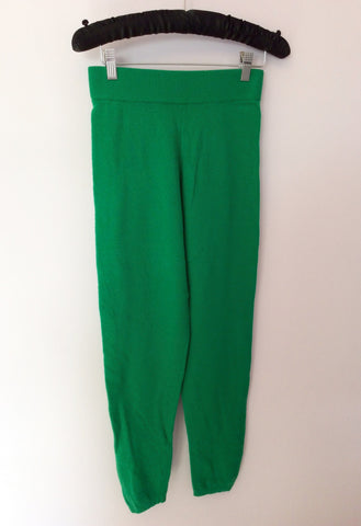 Vintage United Colours Of Benetton Green Knit Leggings Size M - Whispers Dress Agency - Sold