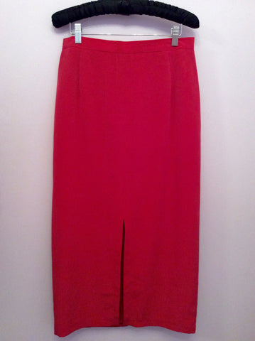 Jacques Vert Fuchsia Pink Long Skirt & Jacket/Top Suit Size 10/12 - Whispers Dress Agency - Womens Suits & Tailoring - 4