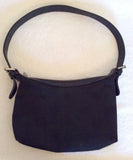 Mulberry Black Canvas & Leather Small Shoulder Bag - Whispers Dress Agency - Sold - 2
