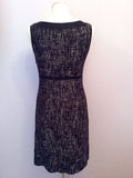 Per Una Black & Grey Print Dress & Coat Suit Size 8/10 - Whispers Dress Agency - Womens Suits & Tailoring - 5
