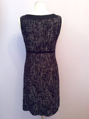 Per Una Black & Grey Print Dress & Coat Suit Size 8/10 - Whispers Dress Agency - Womens Suits & Tailoring - 5
