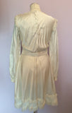 Diabless Ivory Scoop Neck Dress Size 3 UK 12/14 - Whispers Dress Agency - Womens Dresses - 3