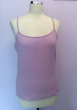 SANDWICH PINK CAMISOLE TOP & CARDIGAN SIZE L - Whispers Dress Agency - Womens Tops - 4
