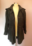 Vintage Jaeger Green Check Cotton Jacket Size S - Whispers Dress Agency - Womens Vintage - 2