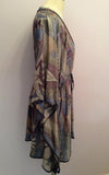 Missoni Mare Metalic Multi Print Batwing Cover Up / Top Size L - Whispers Dress Agency - Sold - 2