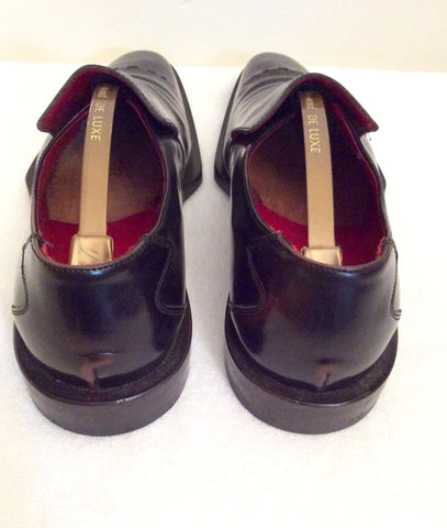 Oliver Sweeney Dark Brown Farfalle Leather Slip On Shoes Size 7.5 /41 - Whispers Dress Agency - Sold - 3