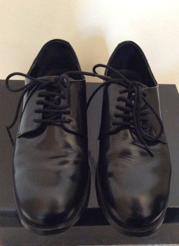Asos Black Leather Lace Up Shoes Size 7 /40 - Whispers Dress Agency - Mens Formal Shoes - 2