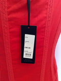 Brand New Linea Orange Cotton Dress Size 14 - Whispers Dress Agency - Womens Dresses - 5