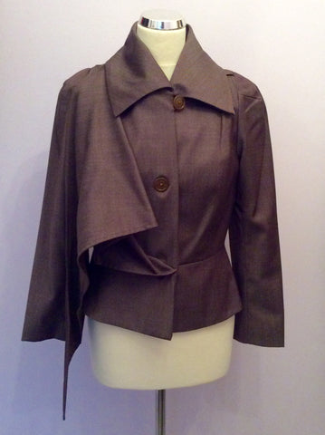 Vivienne Westwood Red Label Brown Wool Skirt Suit Size 42 UK 10 - Whispers Dress Agency - Sold - 2