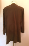 Ann Harvey Brown Long Jacket Size 24 - Whispers Dress Agency - Sold - 2