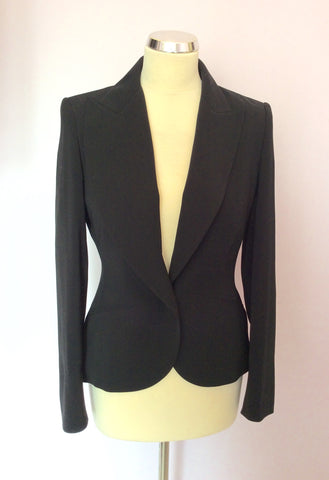 Laura Ashley Black Suit Jacket Size 10 - Whispers Dress Agency - Sold - 1