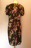 Brand New Marccain Floral Print Silk Dress Size N5 UK 14/16 - Whispers Dress Agency - Womens Dresses - 2