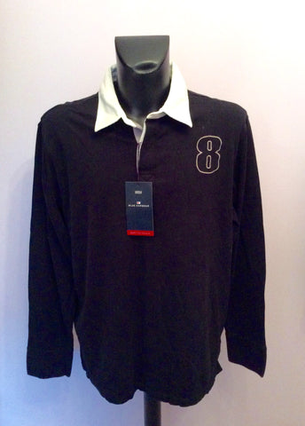 Brand New Marks & Spencer Black Rugby Shirt Size XL - Whispers Dress Agency - Sold - 1