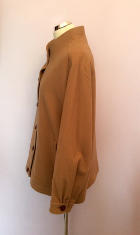 Daks Camel 100% Wool Jacket Size 42" UK 18 - Whispers Dress Agency - Womens Coats & Jackets - 2