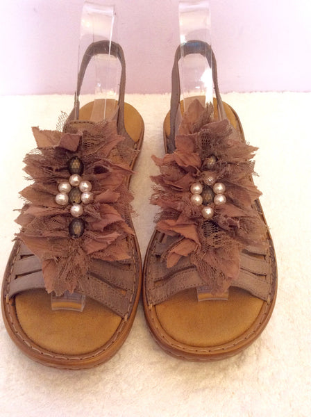 Brand New Reiker Brown Antistress Sandals Size 5/38 - Whispers Dress Agency - Sold - 1