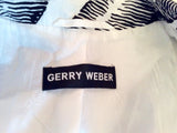 Gerry Weber Black & White Print Cotton Jacket Size 10 - Whispers Dress Agency - Womens Coats & Jackets - 4