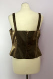 Minuet Bronze Bead & Sequin Top & Jacket Size 16/18 - Whispers Dress Agency - Womens Tops - 4