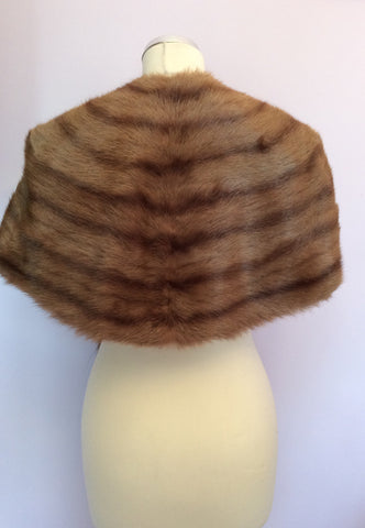 Vintage Mr JJ Fenwick Brown Fox Fur Stole - Whispers Dress Agency - Sold - 3