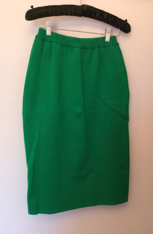 Vintage Jaeger Green Cardigan & Knit Skirt Size S - Whispers Dress Agency - Sold - 4