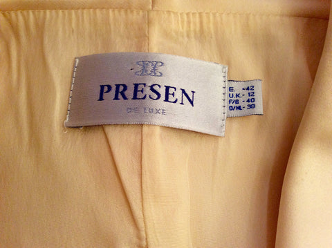 Presen De Luxe Lemon Long Skirt, Top & Jacket Size 12/14 - Whispers Dress Agency - Womens Suits & Tailoring - 4