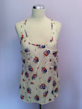 3 x Jack Wills Silk & Cotton Blend Vest Tops Size 10 - Whispers Dress Agency - Sold - 4