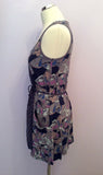 White Stuff Dark Blue Butterfly Print Tunic Top Size 10 - Whispers Dress Agency - Sold - 2