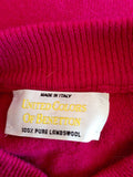 Vintage United Colours Of Benetton Hot Pink Jumper & Trousers Suit Size M - Whispers Dress Agency - Sold - 3