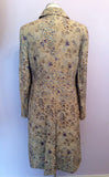 Coast Cream Floral Print Cotton Occasion Coat Size 12 - Whispers Dress Agency - Sold - 4
