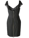 All Saints Black Silk & Cotton Rogue Dress Size 14 - Whispers Dress Agency - Womens Dresses - 2