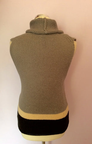 Marccain Grey Knit Twinset With Wool & Alpaca Size N4 UK 14 - Whispers Dress Agency - Sold - 4