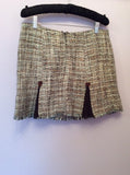 Kaliko Brown & Ivory Weave Skirt Suit Size 40/42 UK 12/14 - Whispers Dress Agency - Sold - 6