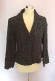 Sandwich Dark Grey Wool Jacket & Skirt Suit Size 38/40 UK 12 - Whispers Dress Agency - Sold - 2