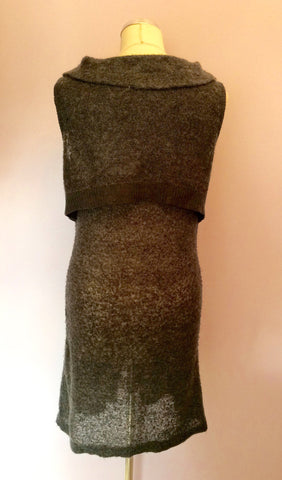 Sandwich Dark Grey Knit Dress Size M - Whispers Dress Agency - Womens Dresses - 3