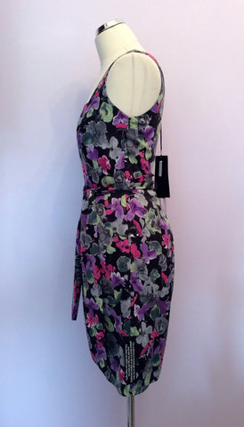 Brand New Marks & Spencer Autograph Floral Print Dress Size 8 - Whispers Dress Agency - Womens Dresses - 2