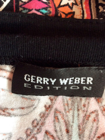 Gerry Weber Multi Print Top & Zip Cardigan Size 16 - Whispers Dress Agency - Sold - 5