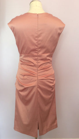 Suzi Chin For Maggy Boutique Pink Wiggle Dress Size 12 - Whispers Dress Agency - Womens Dresses - 3