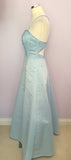 Dynasty Pale Blue Beaded & Sequined Ball Gown / Prom Dress Size S - Whispers Dress Agency - Womens Dresses - 4
